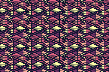 abstract background. seamless pattern with abstract shapes. the theme of the east and the ethnics. 
