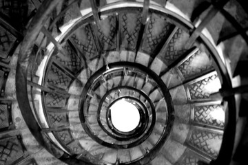 Staircase of Arch de Triumph
