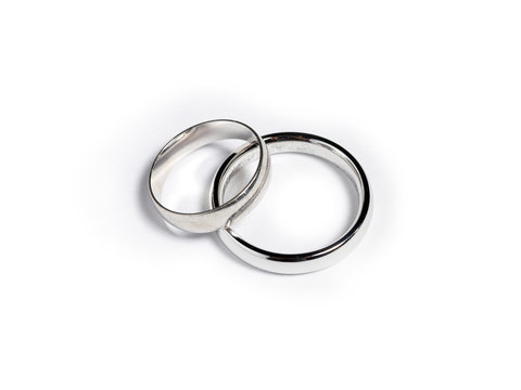 A pair of wedding rings