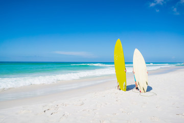Kids looking for surf on the Emerald Coast