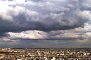 Fototapeta premium vue des toits de paris