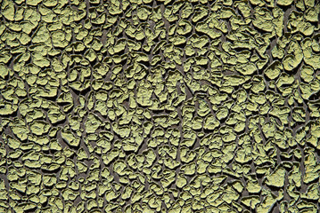 Texture of the old cracked paint