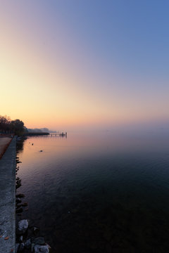 Herbstmorgen am Unteruckersee