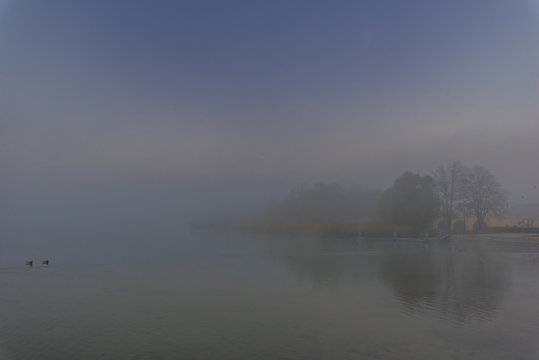 Herbstmorgen am Unteruckersee