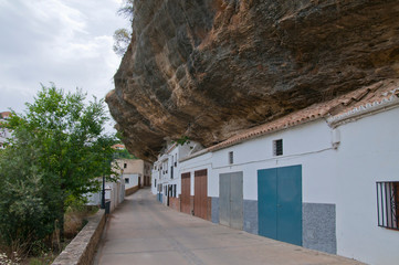 Setenil de las Bodegas, Cádiz, Andalusien, Spanien