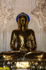 Buddha statue of the historic capital city of Bagan Myanmar (Burma)
