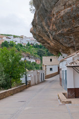 Setenil de las Bodegas, Cádiz, Andalusien, Spanien
