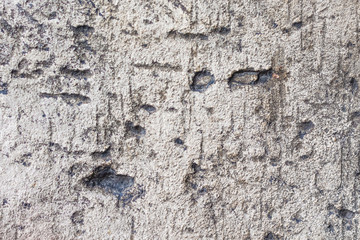 The texture of a gray faced stone with a non-uniform surface_