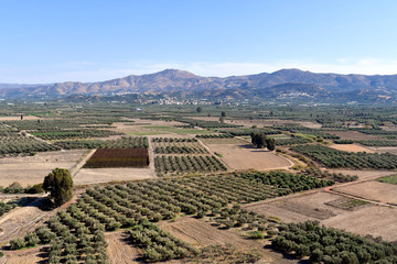 Fototapeta na wymiar Greece, Crete, Rural Landscape