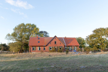 Altes Landhaus in Mecklenburg-Vorpommern mit Solaranlage