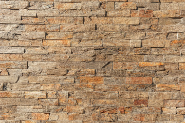 Stone accent outdoor wall