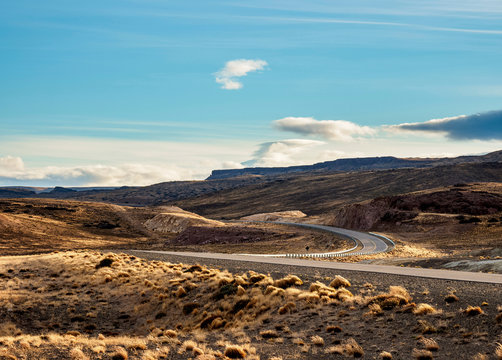 Ruta 40 near Perito Moreno Town, Santa Cruz Province, Patagonia, Argentina