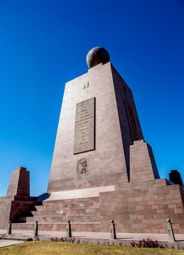 Monument to the Equator, Ciudad Mitad del Mundo, Middle of the World City, Pichincha Province, Ecuador
