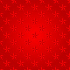 Luxury gold background with red shiny stars in a row side by side and below them