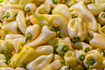 Lots of yellow pepper.