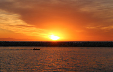 Fototapeta premium Ventura at dusk 