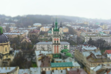 panoramic view of the city