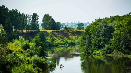 Fototapeta na wymiar Tatarstan river