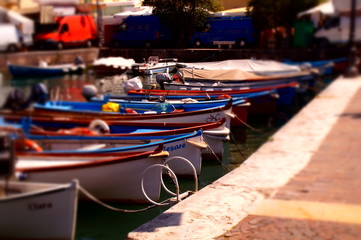Boote am Gardasee