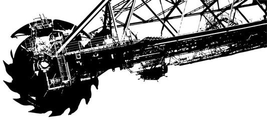 Bucket wheel excavator © kopecky76