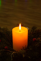 christmas candle