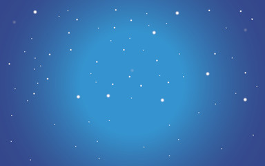 snowflakes blue background 3d-illustration