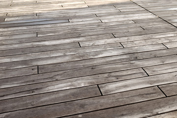 Obraz premium Old wooden pier