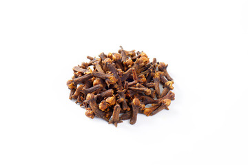 Heap of dried cloves