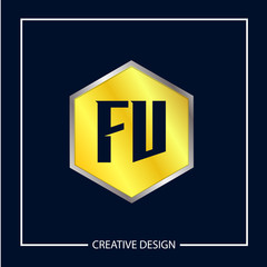 Initial Letter FV Logo Template Design Vector Illustration