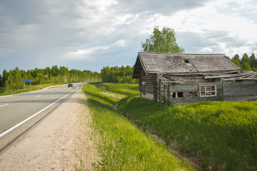 Obraz premium Old abandoned house