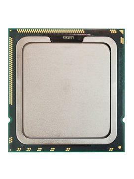 processor a cover up isolated on a white background