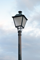 Fototapeta na wymiar street lamp against the sky