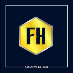 Initial Letter FX Logo Template Design Vector Illustration