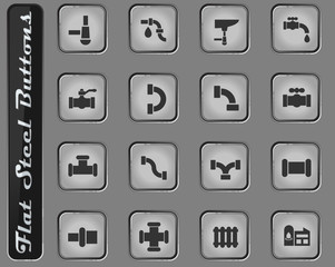 duct icon set