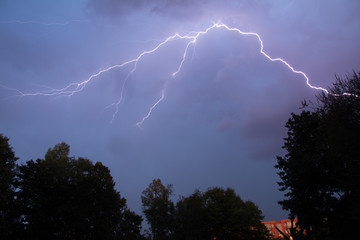 Gewitter Blitze