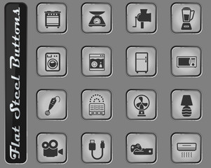 Home applicances simply icons