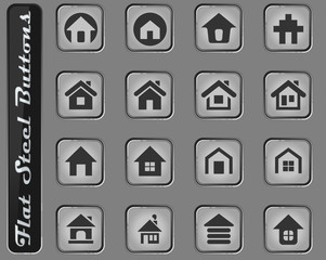 Home icon set