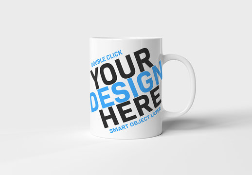 3D Illustration, Blank Coffee Mugs Design Mockup. Generative AI Stock  Photo, Picture and Royalty Free Image. Image 203401704.