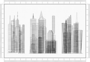 Buildings Concept Architect Blueprint 