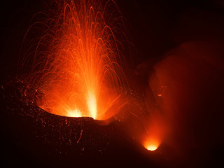 Stromboli eruption
