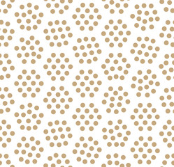 geometric hexagon seamless pattern dot design