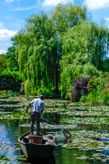Beautiful Garden of Giverny of Monet
