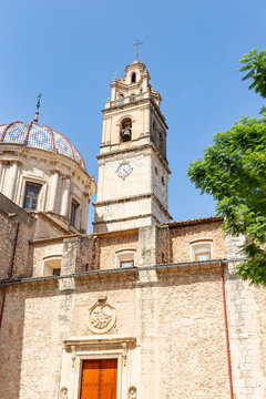 Parish Church of the Assumption in Carcaixent city, province of Valencia, Spain