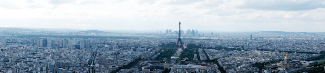 View of Eiffel Tower from Tower Montparnasse