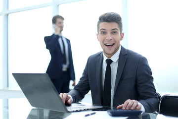 young businesspeople at office