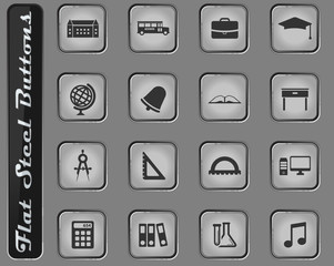 School simply icons