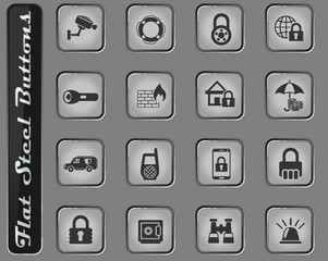 security icon set