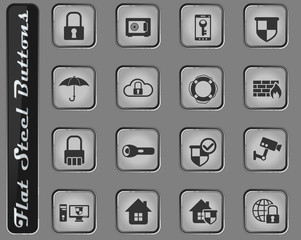 security icon set