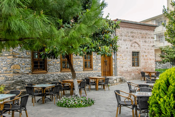 Bursa, Turkey, 29 April 2012: Haraccioglu Madrasah © Kayihan