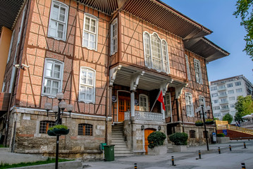 Bursa, Turkey, 29 April 2012: Old Mayor's office © Kayihan